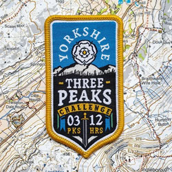Yorkshire 3 Peaks Challenge patch