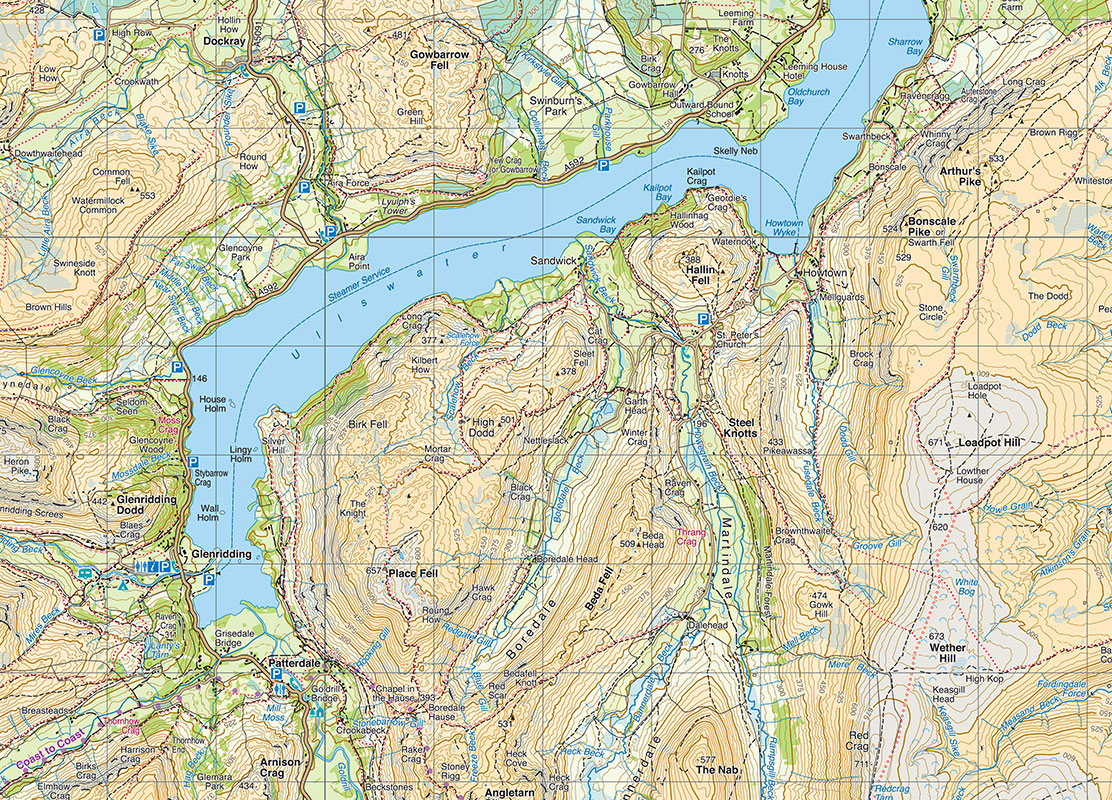 British Mountain Maps