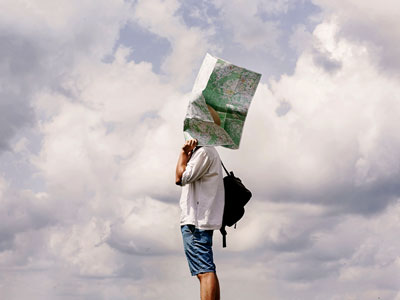 The strategies people employ when lost