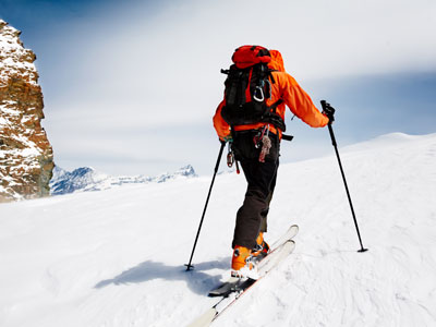 Navigation on skis