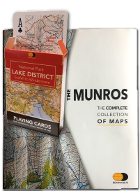 The Munros & Map Playing Cards bundle