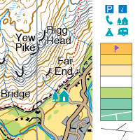 Map samples and information