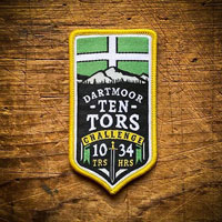 Dartmoor 10 Tors Challenge patch