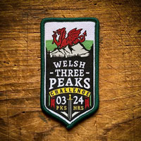 Welsh 3 Peaks Challenge patch