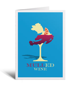 Mulled Wine Christmas Card