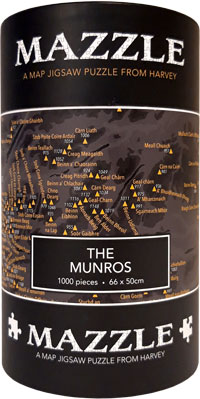 Map Jigsaw Puzzle The Munros