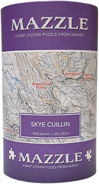 Map Jigsaw Puzzle Skye The Cuillin