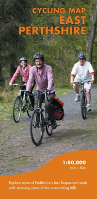 East Perthshire Cycling map
