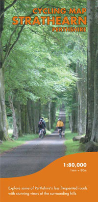 Strathearn Cycling map