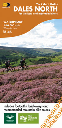 Dales North cycle map