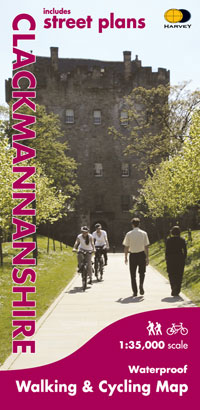 Clackmannan Walking & Cycling map