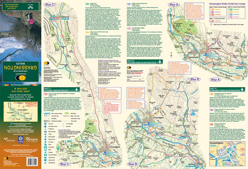 Grassington Walks Map