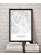 Contour Map Print Slieve Donard - view 5
