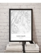 Contour Map Print Slieve Donard - view 5