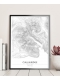 Contour Map Print Cuillin Ridge Skye - view 2